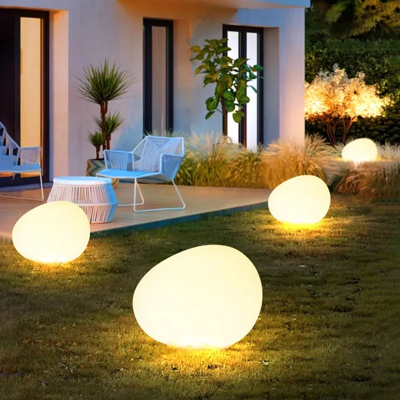 Solar Light Pathway Stones - Image 6