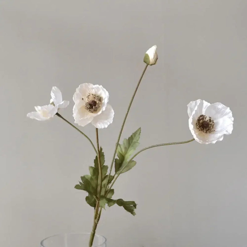 Faux Poppy Stems, Set of 6 - Image 25