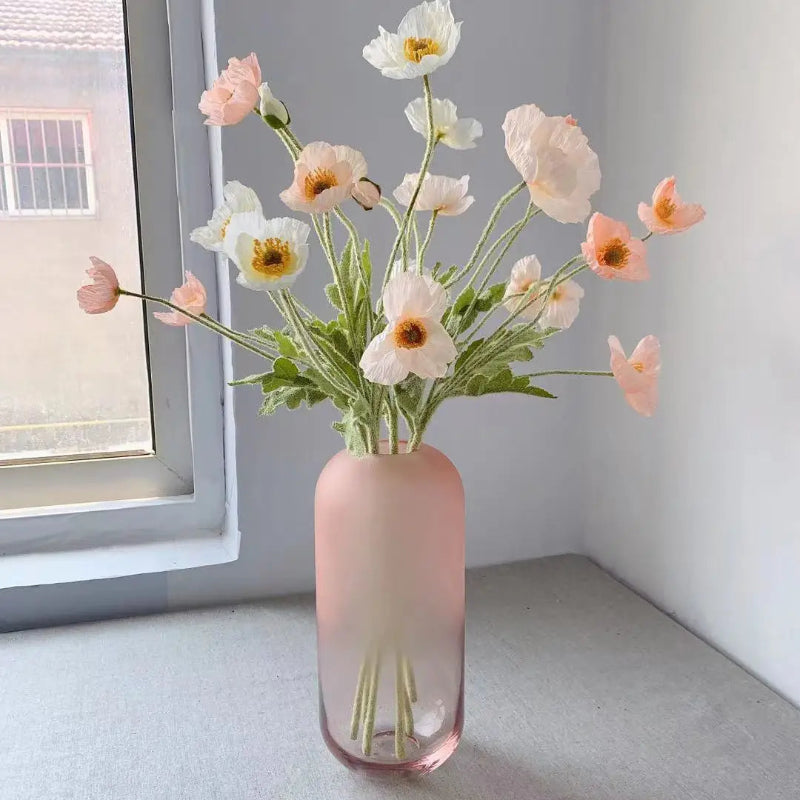 Faux Poppy Stems, Set of 6 - Image 14
