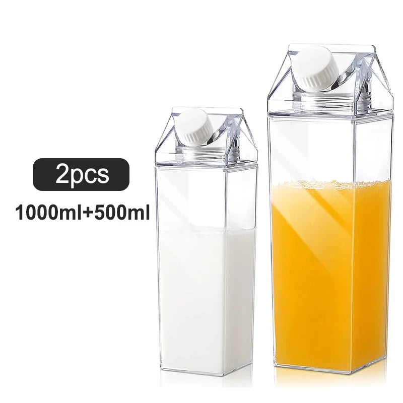 Milk Carton–Style Water Bottles - Image 6