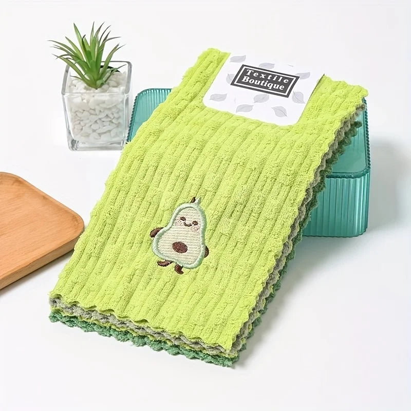 Avocado Print Dish Towels, Set of 4 - Image 2