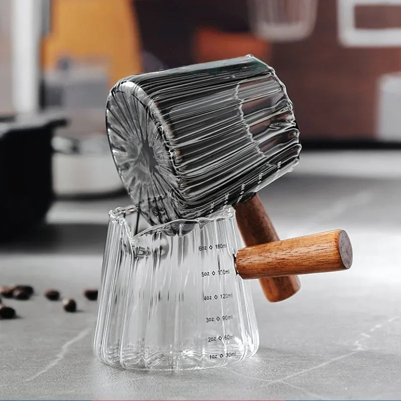 Glass Milk Frothing Pitcher - Image 3