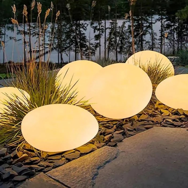 Solar Light Pathway Stones - Image 3