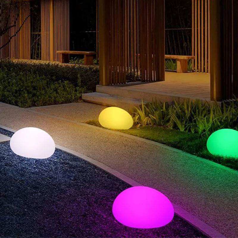 Solar Light Pathway Stones - Image 17