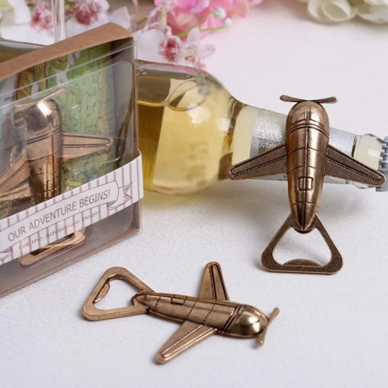 Airplane-Shaped Bottle Opener - Image 2