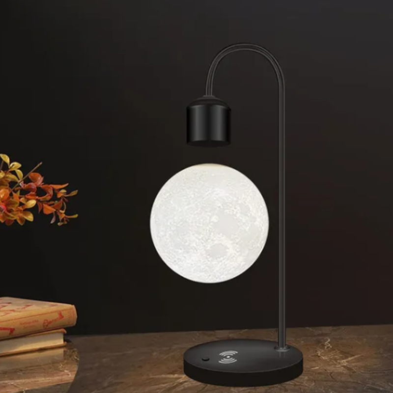 Selene Floating Moon Lamp with Wireless Charging - Image 6