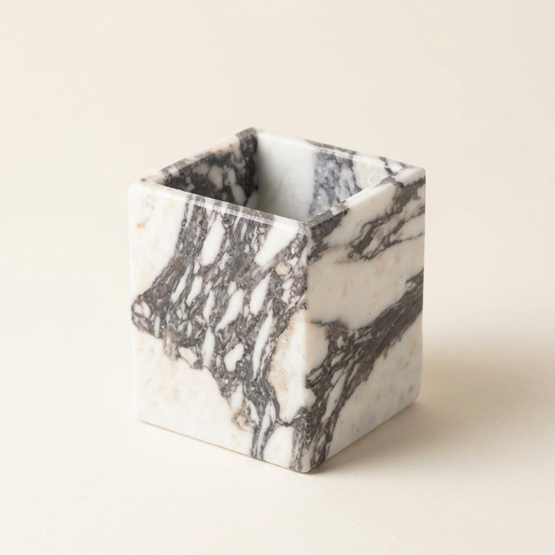 Calacatta Marble Candle Holders - Image 8