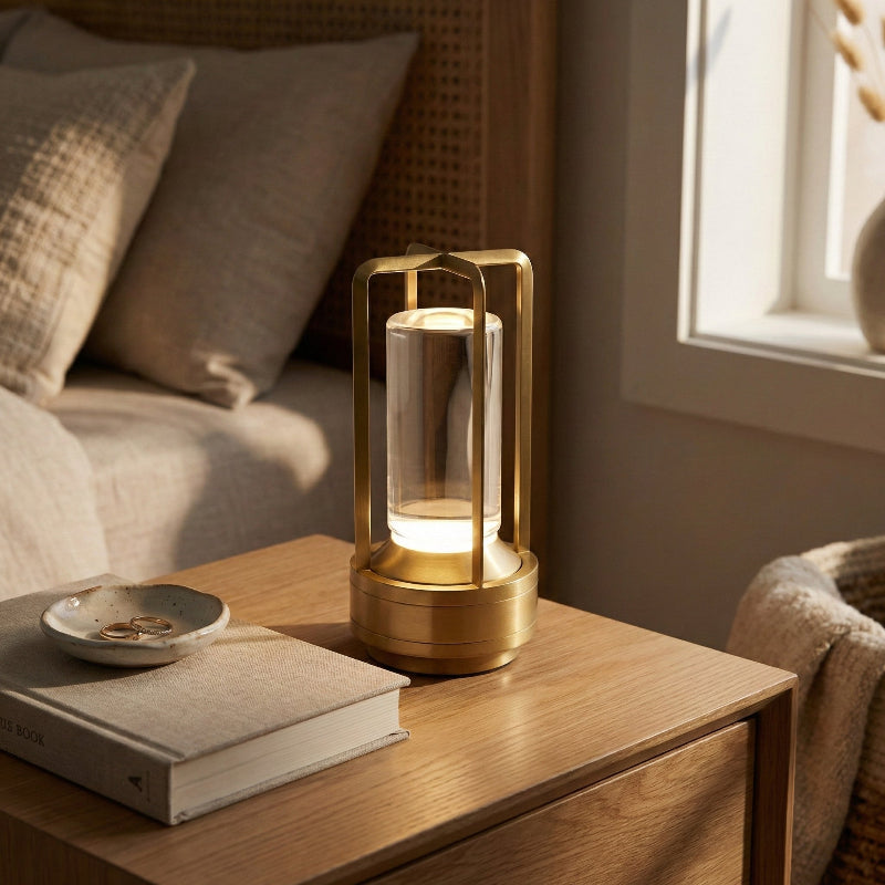 Elio Cordless Metal Table Lamp - Image 3