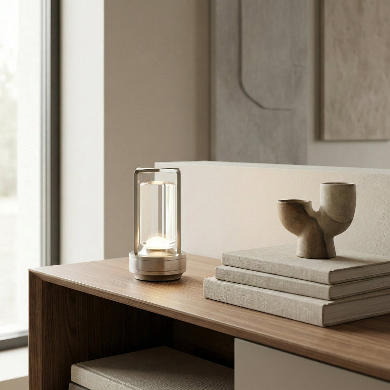 Elio Cordless Metal Table Lamp - Image 8