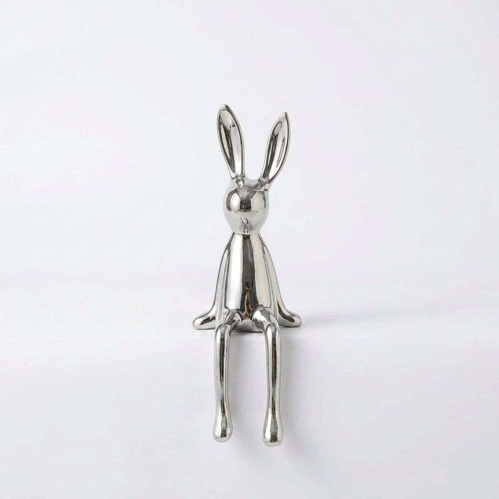 Emile Ceramic Rabbit Sculpture - Image 12