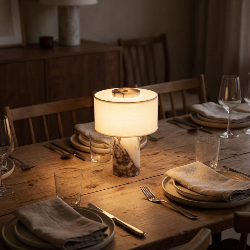 Marble Portable Table Lamp - Image 3