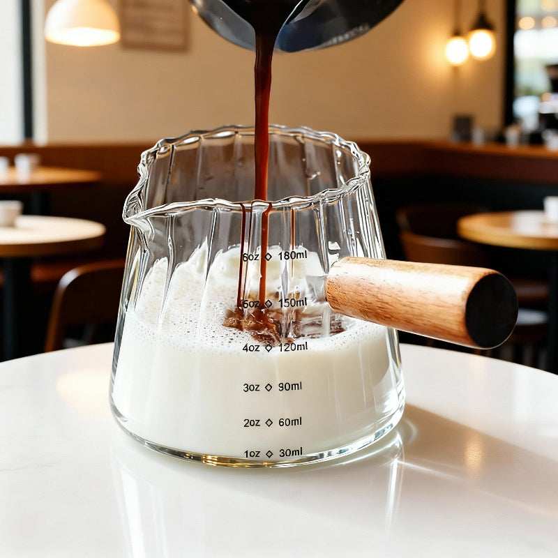 Glass Milk Frothing Pitcher - Image 9
