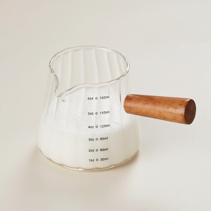 Glass Milk Frothing Pitcher - Image 2