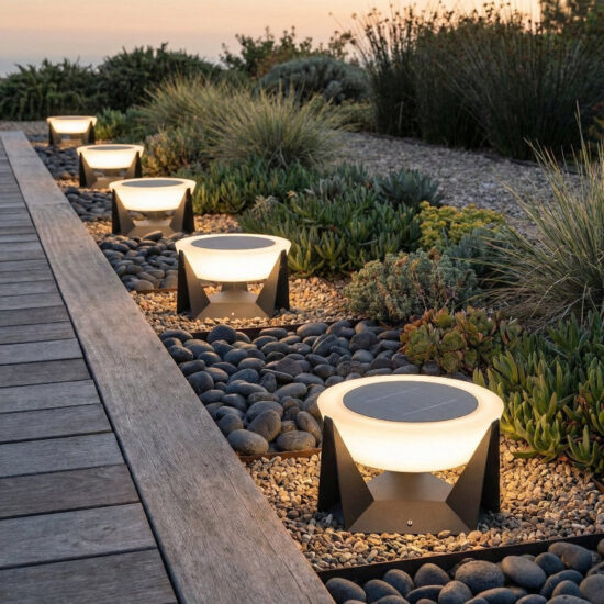 Stainless Steel Solar Lamps