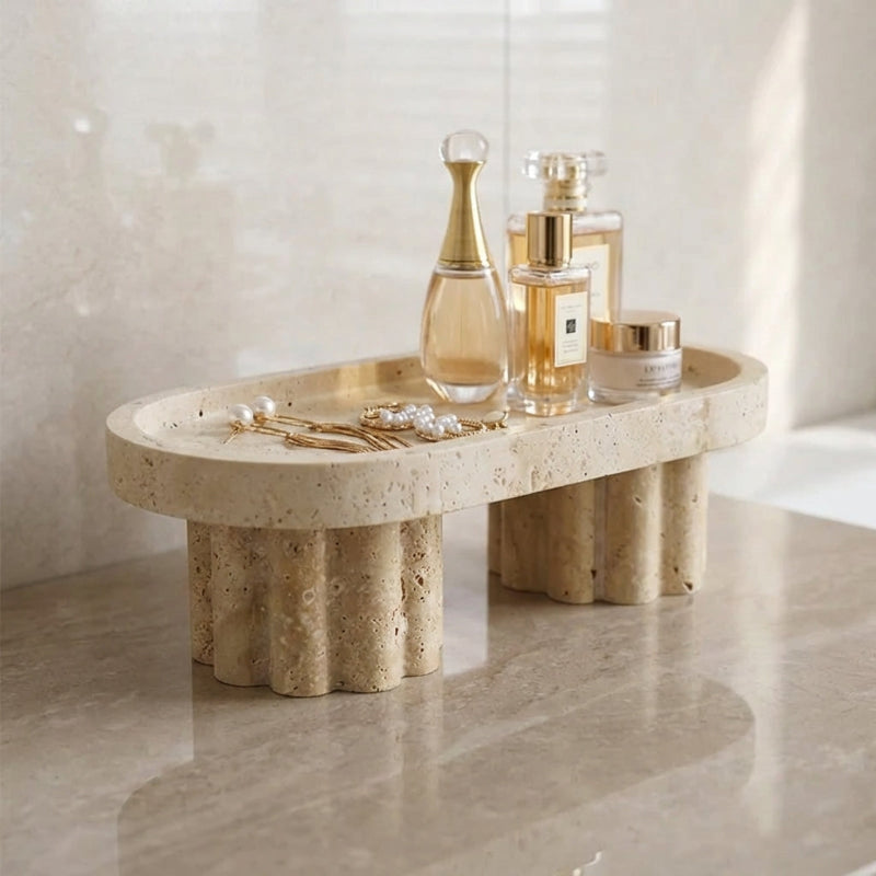 Stone Pedestal Tray - Image 6