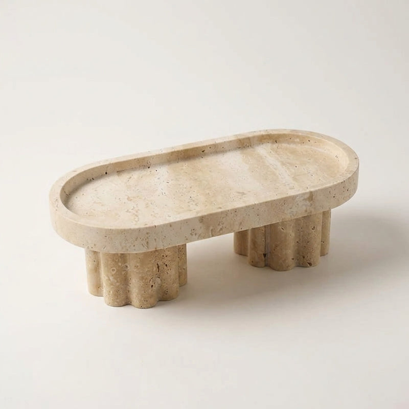 Stone Pedestal Tray - Image 2